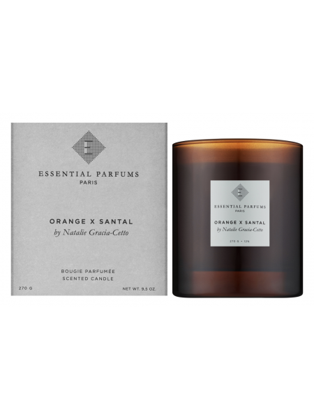 Essential Parfums Orange X Santal Candle парфумована свічка 270 г