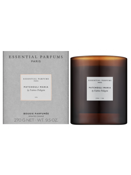 Essential Parfums Patchouli Mania Candle парфумована свічка 270 г