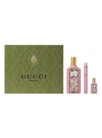 Flora by Gucci Gorgeous Gardenia Eau de Parfum Набір подарунковий (парфумована вода 100 мл + ручка 10 мл + мініатюра 5 мл)