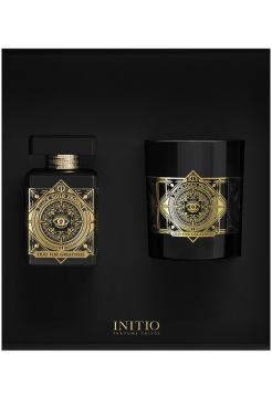 Initio Parfums Prives Oud for Greatness Подарунковий набір (парфумована вода 90 мл + свічка 180 г)