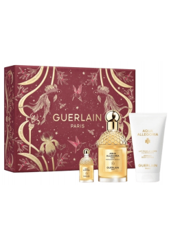 Guerlain Aqua Allegoria Forte Mandarine Basilic Подарочний набір (парфумована вода 75 мл + лосьйон для тіла 75 мл + мініатюра 7.5 мл)