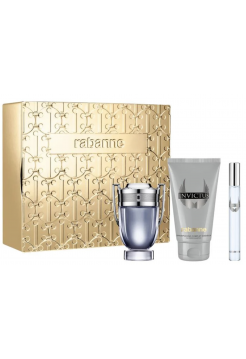 Paco Rabanne Invictus Подарунковий набір (туалетна вода 50 мл + шампунь 100 мл + мініатюра 10 мл)
