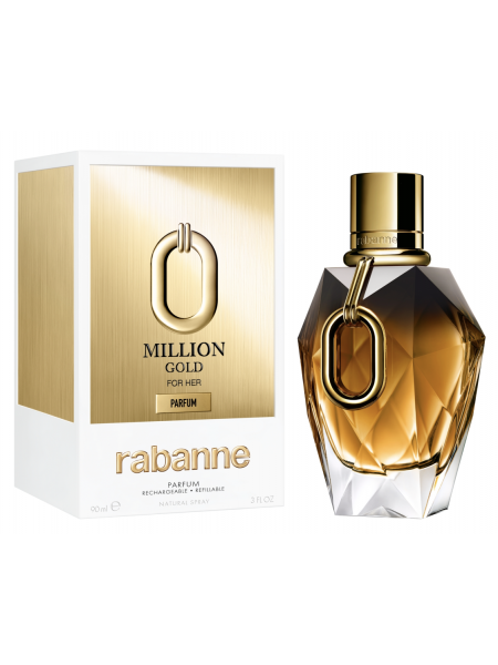 Rabanne Million Gold For Her Parfum духи 90 мл
