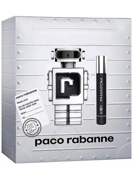 Paco Rabanne Phantom Подарочный набор (туалетная вода 100 мл + туалетная вода 20 мл)
