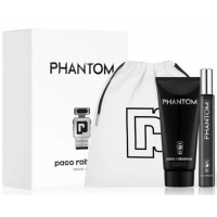 Paco Rabanne Phantom Подарунковий набір (туалетна вода 10 мл + гель для душу 75 мл + сумочка)
