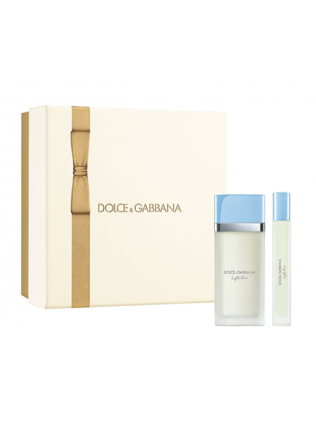 D&G Light Blue Подарунковий набір (туалетна вода 50 мл + мініатюра 10 мл)