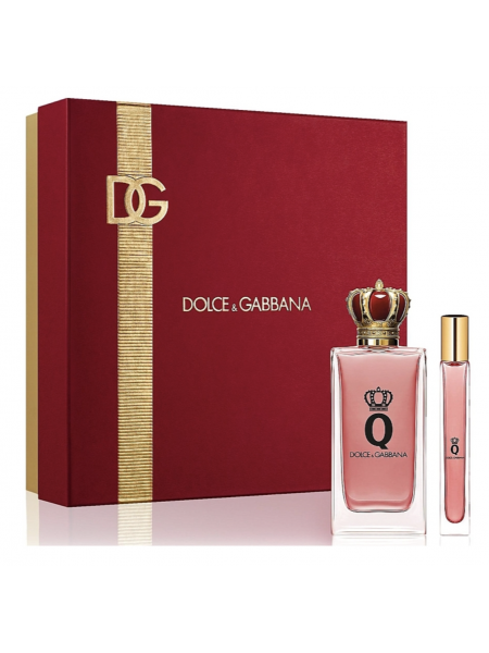 Dolce & Gabbana Q Eau De Parfum Подарунковий набір (парфумована вода 100 мл + мініатюра 10 мл)