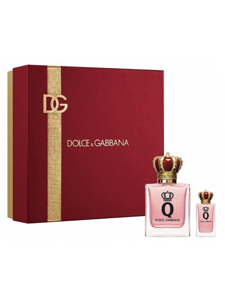 Dolce & Gabbana Q Eau De Parfum Подарунковий набір (парфумована вода 50 мл + мініатюра 5 мл)