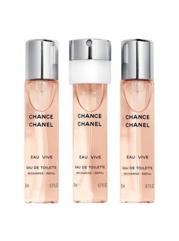Chanel Chance Eau Vive Travel Spray 3x20 мл