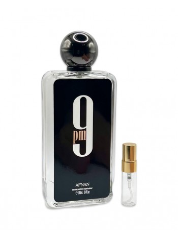 Afnan 9 PM Black (распив) 3 мл
