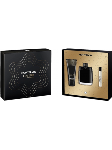 Montblanc Legend Eau De Parfum Подарочный набор (парфюмированная вода 100 мл + гель для душа 100 мл + миниатюра 7,5 мл)