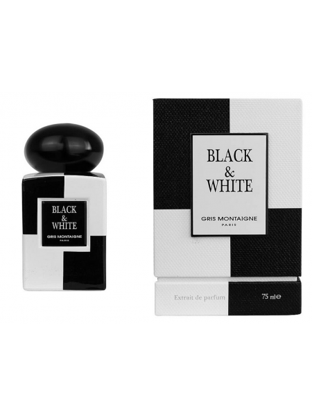 Gris Montaigne Black & White парфюмированная вода 75 мл