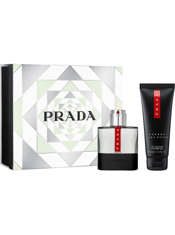 Prada Luna Rossa Carbon Подарунковий набір (туалетна вода 50 мл + гель для душу 100 мл)