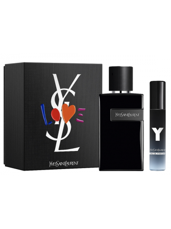 Ів Сен Лоран Y Le Parfum Подарунковий набір (парфумована вода 100 мл + мініатюра 10 мл)