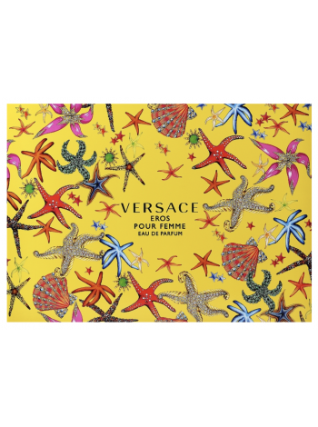 Versace Eros Pour Femme Подарунковий набір (парфумована вода 100 мл + мініатюра 5 мл + лосьйон для тіла 100 мл + гель для душу 100 мл)
