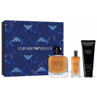 Armani Emporio Armani Stronger With You Подарочный набор (туалетная вода 100 мл + миниатюра 15 мл + гель для душа 75 мл)