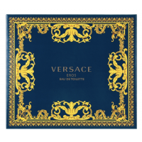 Versace Eros подарунковий набір (туалетна вода 100 мл + мініатюра 10 мл + гель для душу 150 мл)