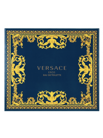 Versace Eros подарунковий набір (туалетна вода 100 мл + мініатюра 10 мл + гель для душу 150 мл)