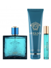 Versace Eros подарунковий набір (туалетна вода 100 мл + мініатюра 10 мл + гель для душу 150 мл)