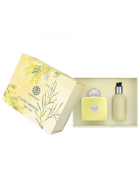 Amouage Love Mimosa Подарочный набор (парфюмированная вода 100 мл + гель для душа 100 мл)