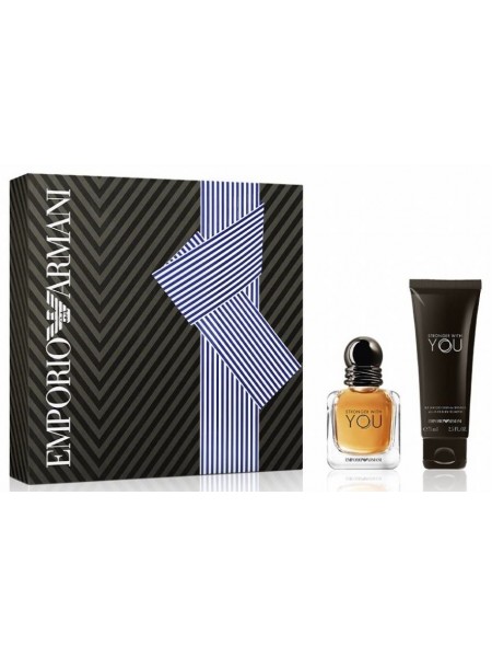Armani Emporio Armani Stronger With You Подарочный набор (туалетная вода 50 мл + гель для душа 75 мл)