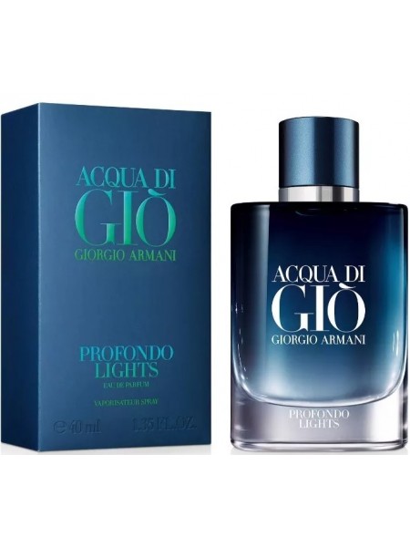 Armani Acqua di Gio Profondo Lights парфюмированная вода 40 мл