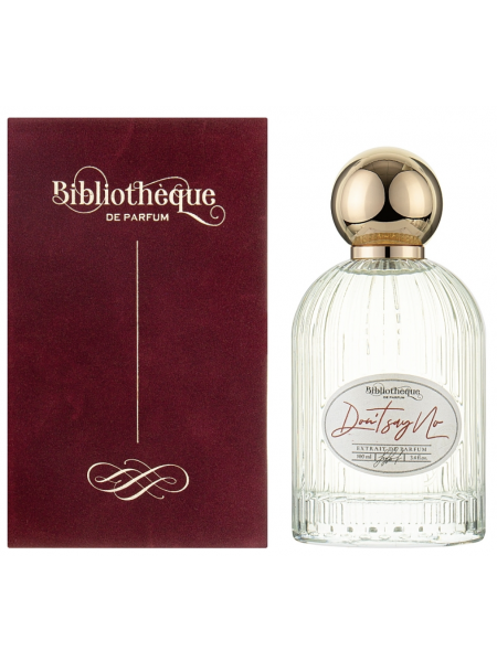 Bibliotheque de Parfum Don't Say NO парфюмированная вода 100 мл