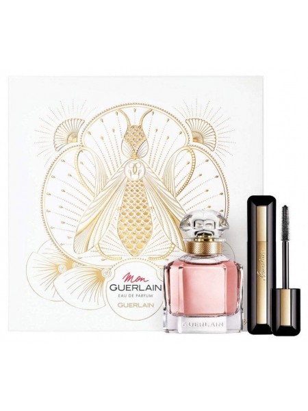 Guerlain Mon Guerlain Подарочний набір (парфумована вода 50 мл + туш 8.5 мл (чорна))