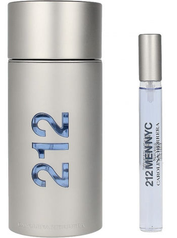 Carolina Herrera 212 Men Подарочний набір (туалетна вода 100 мл + мініатюра 10 мл)