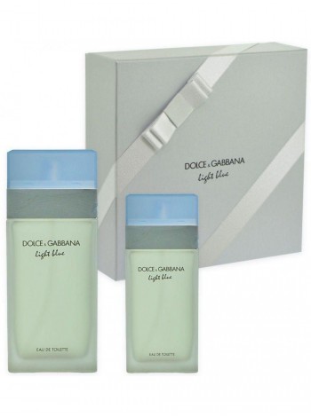 D&G Light Blue Подарунковий набір (туалетна вода 100 мл + туалетна вода 25 мл)