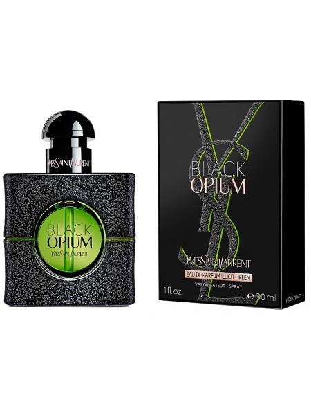 Y.S.Laurent Black Opium Illicit Green парфюмированная вода 30 мл