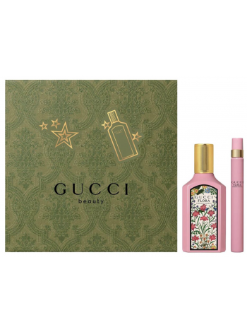 Флора від Gucci Gorgeous Gardenia Eau de Parfum Подарунковий набір (парфумована вода 100 мл + мініатюра 10 мл)