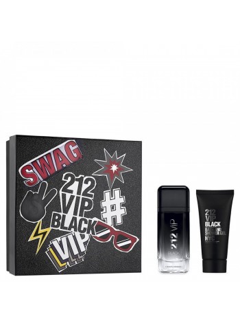 Carolina Herrera 212 VIP Black Подарочный набор (парфюмированная вода 100 мл + гель для душа 100 мл)