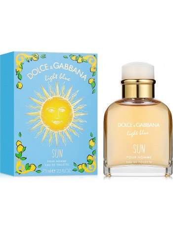 D&G Light Blue Sun Pour Homme туалетна вода 75 мл
