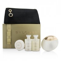Bvlgari Aqva Divina Подарочний набір (туалетна вода 65 мл + лосьон для тіла 40 мл + гель для душу 40 мл + мило 50 г + сумка)