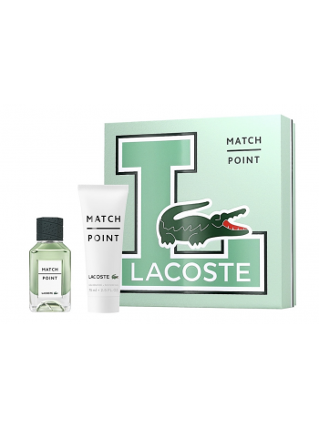 Lacoste Match Point Подарочный набор (туалетная вода 50 мл + гель для душа 75 мл)