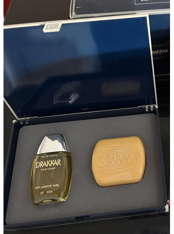 Guy Laroche Drakkar (Вінтажний) Подарунковий набір (туалетна вода 50 мл + мило 150 г)
