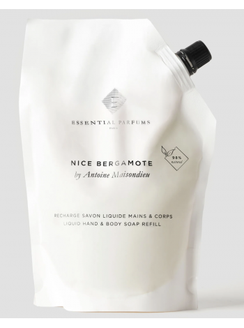 Essential Parfums Nice Bergamote Рідке мило запасний флакон (жидке мыло) 500 мл