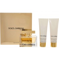 D&G The One Подарунковий набір (парфумована вода 75 мл + лосьйон для тіла 50 мл + гель для душу 50 мл)