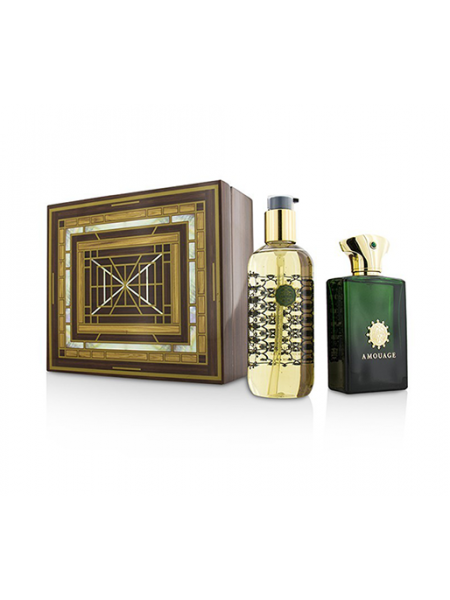 Amouage Epic Man Подарочный набор (парфюмированная вода 100 мл + гель для душа 300 мл)