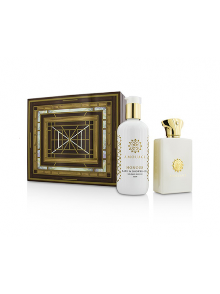 Amouage Honour for Man Подарочный набор (парфюмированная вода 100 мл + гель для душа 300 мл)