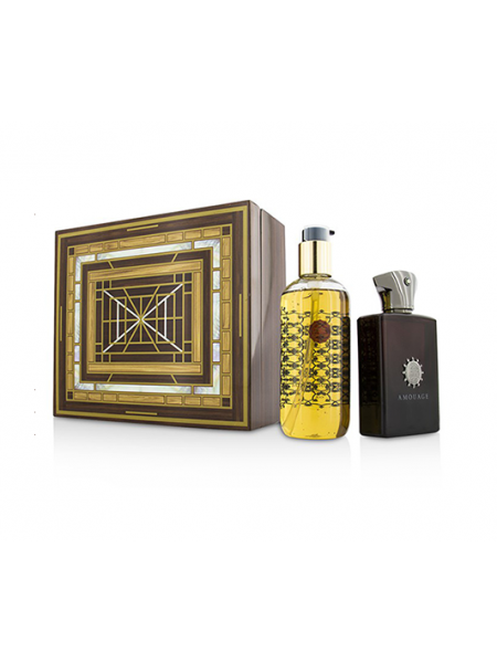 Amouage Lyric For Man Подарочный набор (парфюмированная вода 100 мл + гель для душа 300 мл)