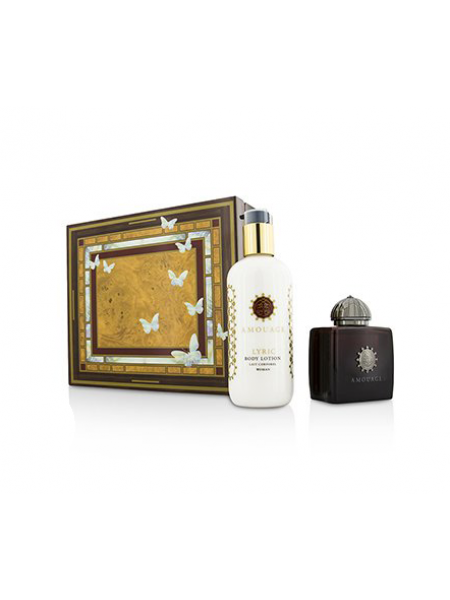 Amouage Lyric Woman Подарочный набор (парфюмированная вода 100 мл + лосьон для тела 300 мл)