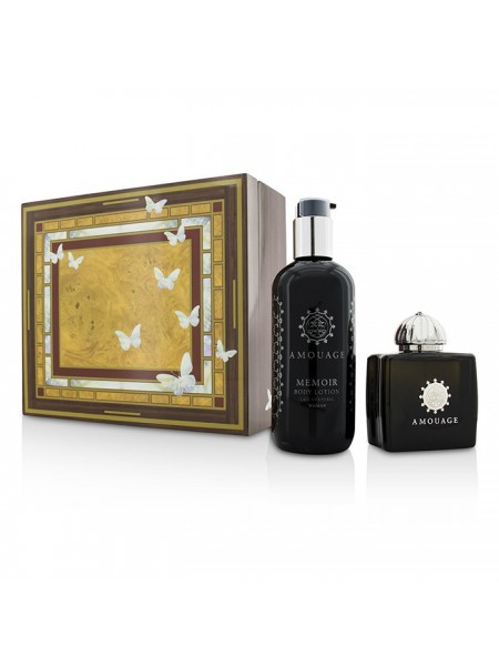 Amouage Memoir Woman Подарочный набор (парфюмированная вода 100 мл + лосьон для тела 300 мл)