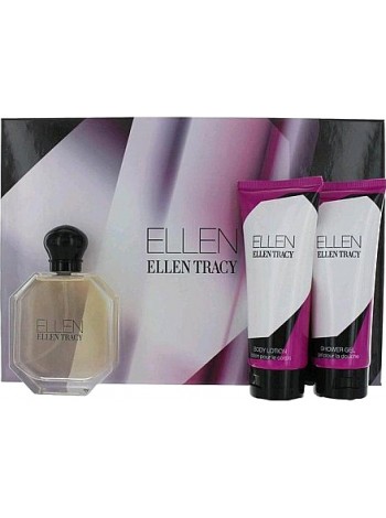 Ellen Tracy Ellen Подарочный набор (парфюмированная вода 100 мл + лосьон для тела 100 мл + гель для душа 100 мл)