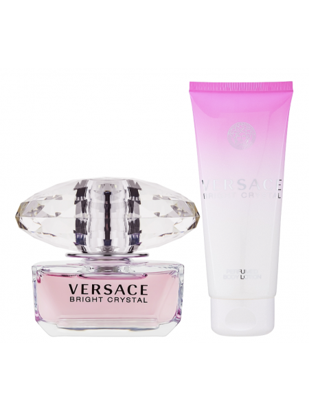 Versace Bright Crystal подарочный набор (туалетная вода 50 мл + лосьон для тела 100 мл)