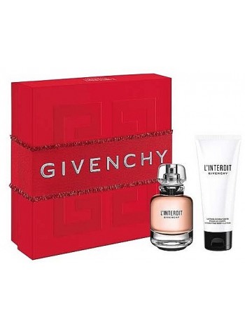 Givenchy L'interdit Eau de Parfum Подарочний набір (парфумована вода 50 мл + лосьйон для тіла 75 мл)