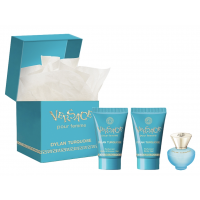 Versace Dylan Turquoise pour Femme Подарочний набір (мініатюра 5 мл + гель для душу 25 мл + лосьйон для тіла 25 мл)