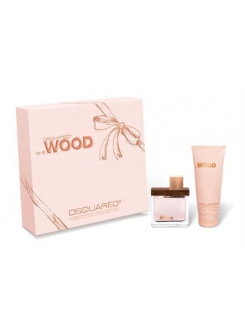 Dsquared2 She Wood Подарунковий набір (парфумована вода 50 мл + лосьйон для тіла 100 мл)