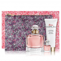 Guerlain Mon Guerlain подарунковий набір (парфумована вода 100 мл + мініатюра 5 мл + лосьйон для тіла 75 мл + косметичка)